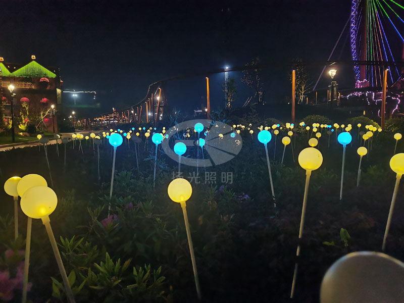 小镇夜游灯光实拍图二（èr）