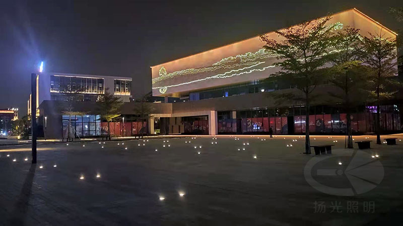 產（chǎn）業園景（jǐng）觀照明工程夜景圖（tú）