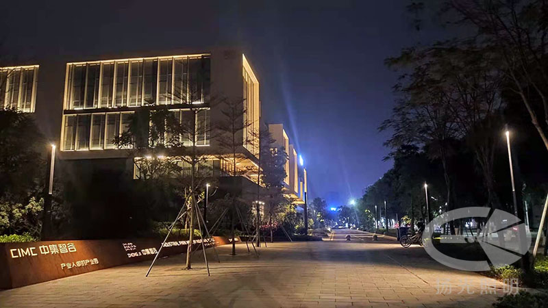 創意園區燈光工程夜景圖（tú）
