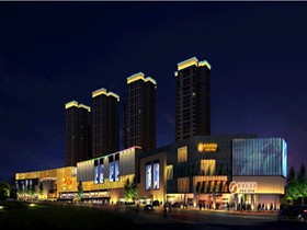 深圳（zhèn）宏帆廣場夜景照（zhào）明工程