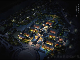 云（yún）浮禅泉酒店夜（yè）景照明设（shè）计