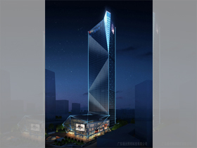 东莞嘉（jiā）宏振兴大厦超高层建筑照明设计