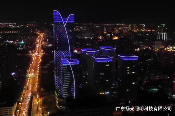 云南海源财富广场夜景照明（míng）工程