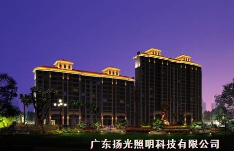 建（jiàn）工集（jí）團：四會翡翠山河戶外亮化工程