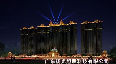 中山世纪豪庭夜景工程设计