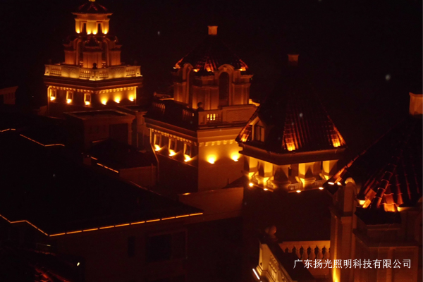 韶關（guān）禦龍灣夜景照明實拍