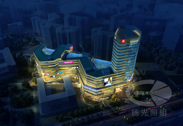 珠海•融德商業廣場景觀藝術（shù）照明設計